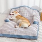 Cama Para Mascotas Con Respaldo Talla L - Imagen 2