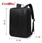 Mochila Ejecutiva 17.3 Multifuncional, Cómoda E Impermeable - Imagen 9