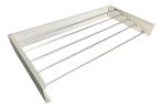 tendedero de ropa retráctil de muro - Tendedero De Ropa Retráctil De Muro 80cm Aluminio Reforzado