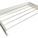 tendedero de ropa retráctil de muro - Tendedero De Ropa Retráctil De Muro 80cm Aluminio Reforzado