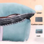 Cama Cómoda Y Suave De Perro Para Las 4 Estaciones Talla L - Imagen 5