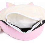 Cama De Gato Cómoda Antiestrés Redonda Diseño Orejas Talla M - Imagen 12