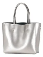 Cartera De Hombro Padua Estilo Tote Cuero - Imagen 5