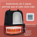 Bolso Lonchera Multifuncional 12l Carga Usb - Imagen 4
