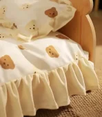 Cama Con Base De Madera Para Mascotas Perros Y Gatos - Imagen 5