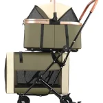 coche de transporte doble para mascotas - Coche De Transporte Doble Para Mascotas Perros Y Gatos