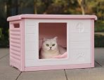 Casita De Gatos Para Interior O Exterior Fácil Armado - Imagen 12