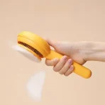 Cepillo Para Mascotas Con Botón De Limpieza - Imagen 5