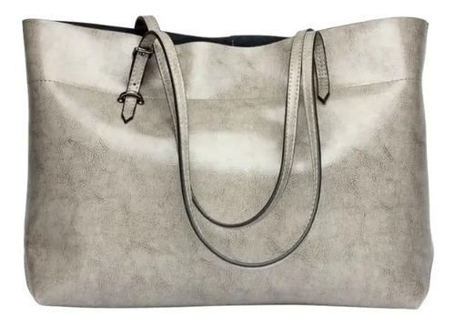 D_740074-MLC77843733171_072024-O.jpg Cartera De Hombro Siena Estilo Tote Cuero - Imagen 1