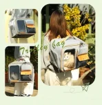 Mochila Convertible Con Ruedas Para Transporte De Mascotas - Imagen 6