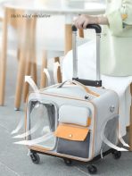 Mochila Convertible Con Ruedas Para Transporte De Mascotas - Imagen 7