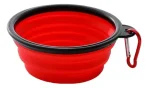 Plato De Goma Plegable Portátil Para Agua O Comida Mascotas - Imagen 7