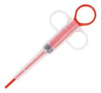 Jeringa Administradora De Medicamentos Para Mascotas Rojo