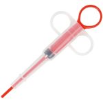 Jeringa Administradora De Medicamentos Para Mascotas Rojo