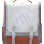 Mochila Con Cuero Para Transporte De Mascotas