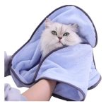 Toalla Guante Para Mascotas De Absorción Rápida