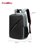 Mochila Para Estudiantes 15.6'' Impermeable Y Con Puerto Usb - Imagen 19