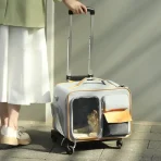 Mochila Convertible Con Ruedas Para Transporte De Mascotas - Imagen 2