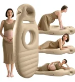colchón inflable para embarazadas - Colchón Inflable Para Embarazadas Descanso Boca Abajo
