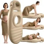 colchón inflable para embarazadas - Colchón Inflable Para Embarazadas Descanso Boca Abajo