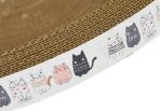 Plato Rascador Para Gatos Ovalado De Papel Corrugado - Imagen 8