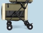 Coche De Transporte Doble Para Mascotas Perros Y Gatos - Imagen 6