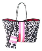 Cartera De Hombro Taylin Estilo Tote Animal Print - Imagen 7
