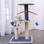 Torre De Juegos Y Descanso Para Gatos 3 Niveles - Imagen 4