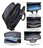 Mochila Ejecutiva 17.3 Multifuncional, Cómoda E Impermeable - Imagen 16