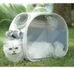 Bolso De Transporte De Mascotas Transparente - Imagen 4