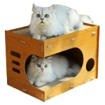 Nido Rascador Para Gatos 2 Niveles