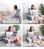 Almohada De Lectura Con Brazos - Respaldo Para Cama Y Sillón - Imagen 4