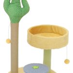 Torre De Juegos Para Gatos Cactus 2 Niveles