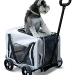 bolso carro de transporte 2 en 1 para mascotas - Bolso Carro De Transporte 2 En 1 Para Mascotas