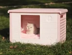 Casita De Gatos Para Interior O Exterior Fácil Armado - Imagen 9