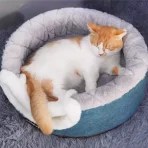 Cama Semi Cerrada Y Transformable Para Mascotas (talla M) - Imagen 6