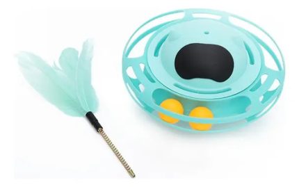 Juguete Interactivo Para Gatos Ovni