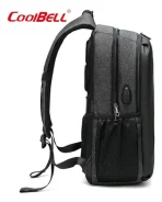 Mochila Para Estudiantes 15.6'' Impermeable Y Con Puerto Usb - Imagen 8
