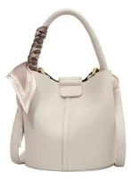 Cartera De Mano Links Estilo Bucket - Imagen 5