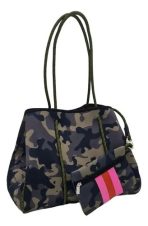 Cartera De Hombro Taylin Estilo Tote Camo - Imagen 7