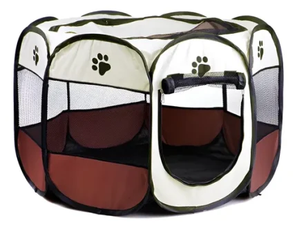 Corral Plegable Y Portátil Para Mascotas Talla S