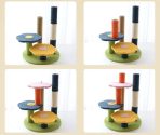 Torre De Juegos De 4 Niveles Para Gatos Con Postes Rascador - Imagen 7