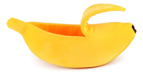 Cama Banana Para Mascotas L