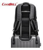 Mochila Para Estudiantes 15.6'' Impermeable Y Con Puerto Usb - Imagen 6