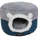 Cama Semi Cerrada Y Transformable Para Mascotas (talla M)