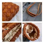 Cartera De Hombro Bomp 77 Estilo Puffer - Imagen 6