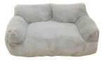Cama Para Mascotas Tipo Sofá Suave Y Acolchada Perro Y Gato