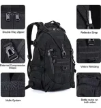 Mochila Táctica Outdoor Impermeable De 45l - Imagen 7