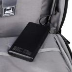 Mochila Ejecutiva Con Puerto Usb Con Interior Para Laptop - Imagen 6