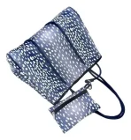 Cartera De Hombro Taylin Estilo Tote Azul - Imagen 3